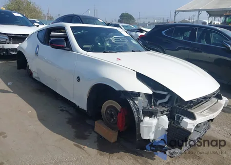 2019 Nissan 370Z Nismo z USA, uszkodzony, nr VIN JN1AZ4EH1KM422566